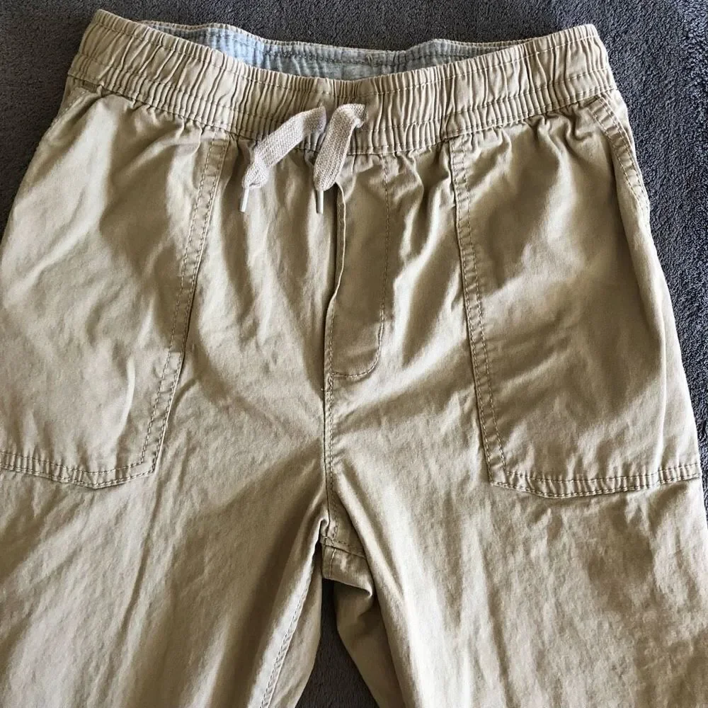 NWOT OshKosh Khaki Pull On Poplin Pants